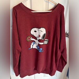 Snoopy Long Sleeve Pullover, Women’s Size 3x NWT